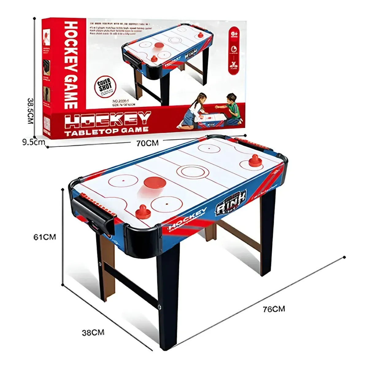 GENERICO - Mini Mesa Juego De Air Hockey