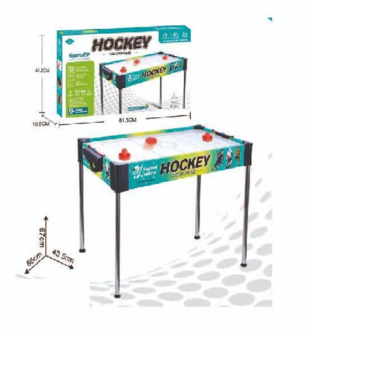 GENERICO - Mini Mesa Juego De Air Hockey 86cm