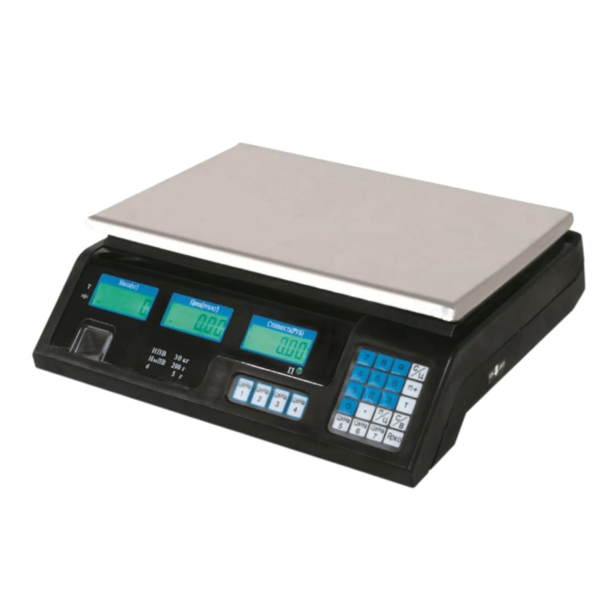 GENERICO - Balanza Pesa Digital 30kg Recargable Negro