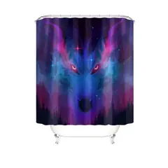 GENERICO - CORTINA DE BAÑO CON FORRO DE DUCHA 180180 cm