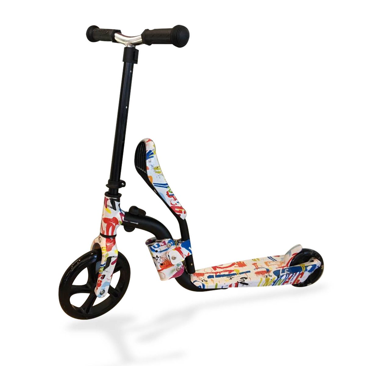 GENERICO - Scooter Colorido con Asiento y Ruedas Iluminadas - SC