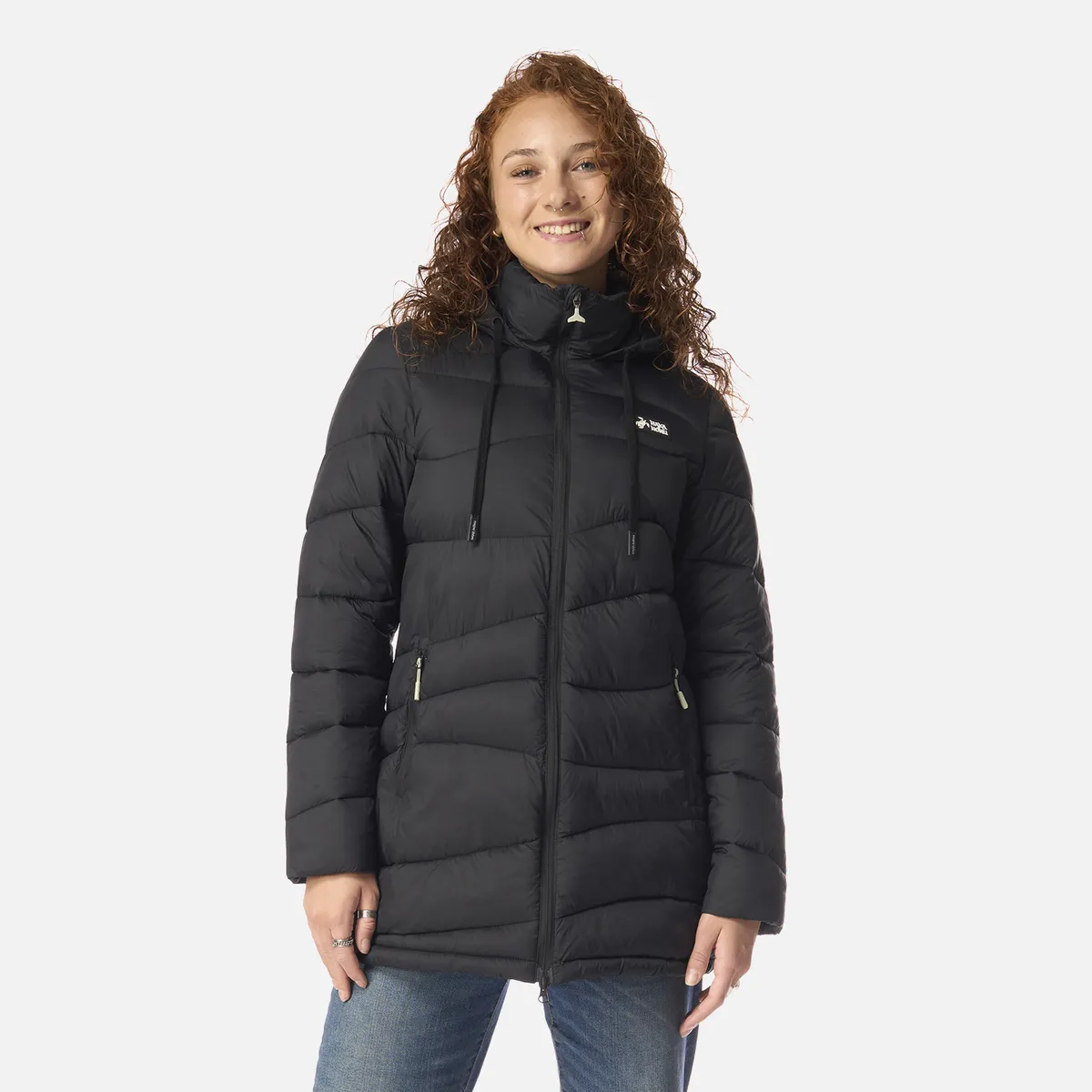 HAKA HONU - Chaqueta Mujer Pala Negra Negro Haka Honu