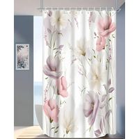 CORTINA DE BAÑO MAS FORRO DE DUCHA