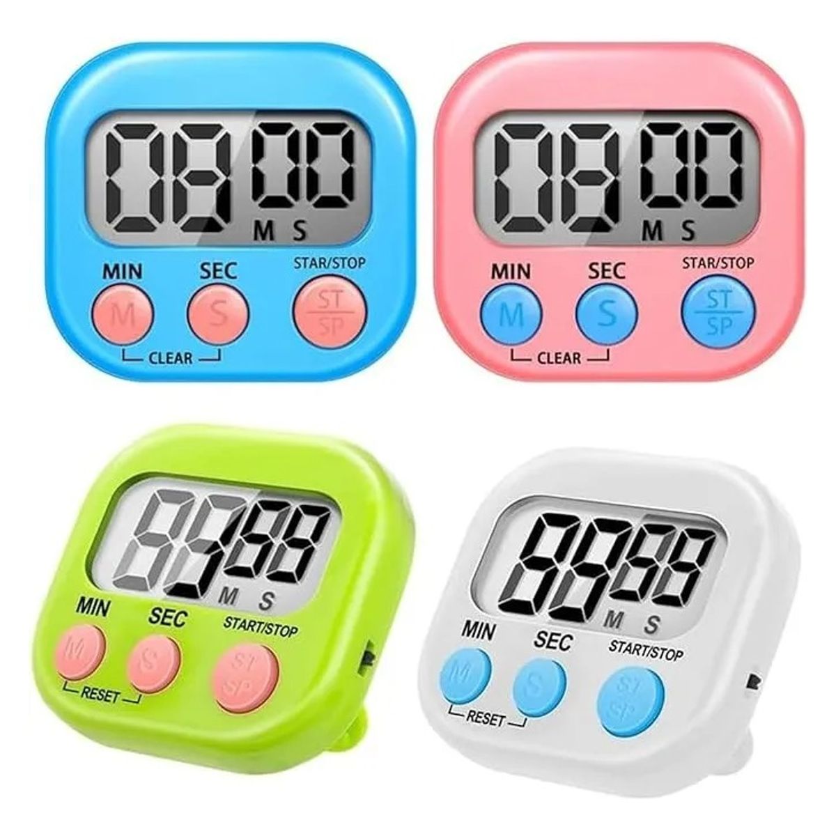 GENERICO - Timer Digital De Cocina Reloj Temporizador Al Azar