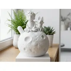 GENERICO - Escultura- Principito en la Luna