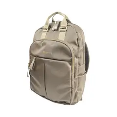 KLIP XTREM - KlipXtrem KNB-468 Mochila Toscana 156 Beige Nylon Premium Organizadores Resistente