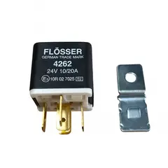 FLOSSER - Relay 24 V 10/20 A 5 Patas 4262
