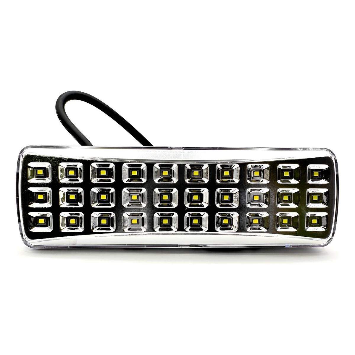 DRL LIGHTING - Lámpara Emergencia Led 25w Batería Recargable 30led 160lm Blanco