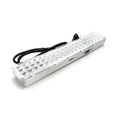 DRL LIGHTING - Lámpara Emergencia Led 5w Batería Recargable 60led 400lm Blanco