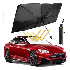 GENERICO - Parabrisas Auto Sombrilla Para Auto Quitasol Parasol Cubre