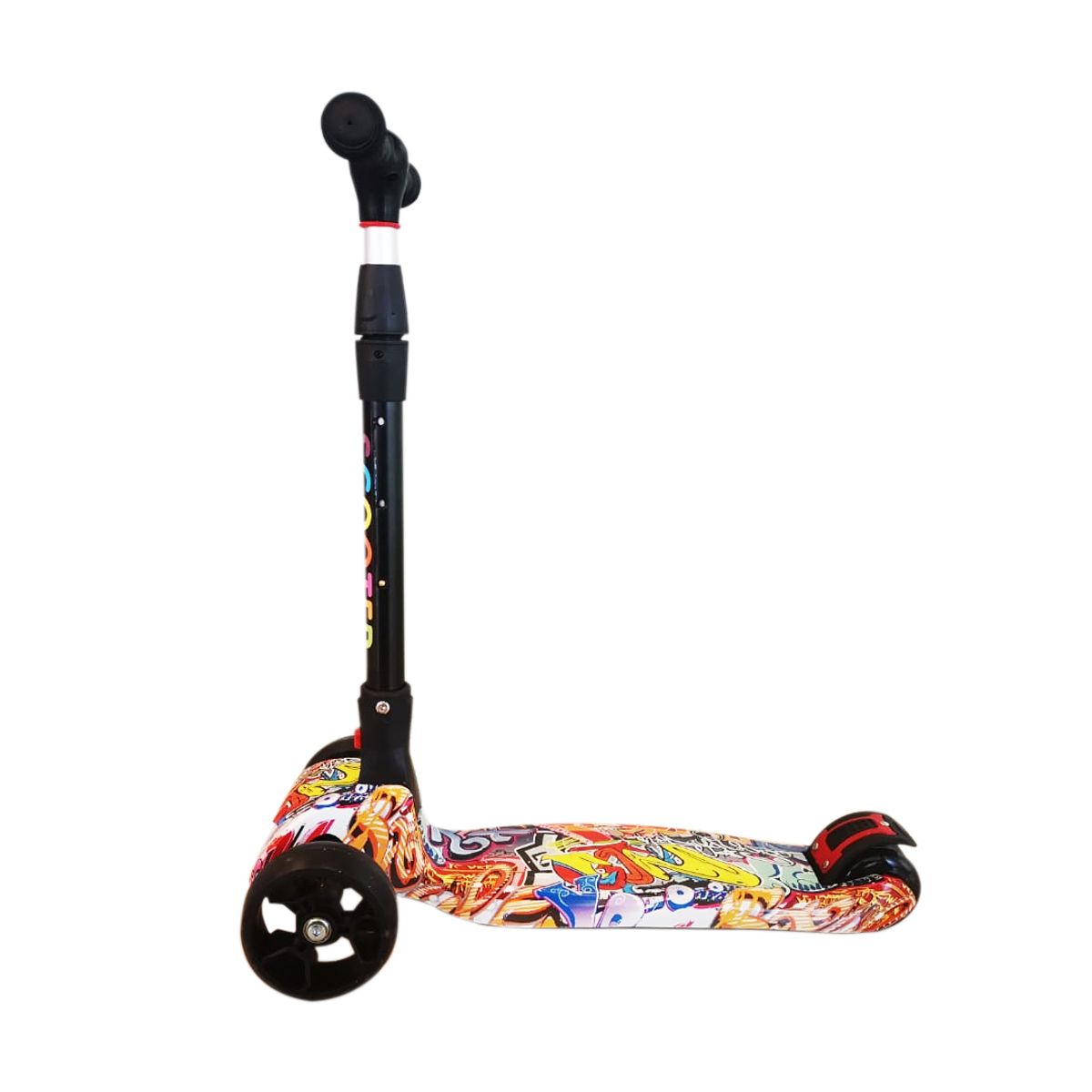 GENERICO - Scooter Aluminio 3 Ruedas Led Diseño - SC