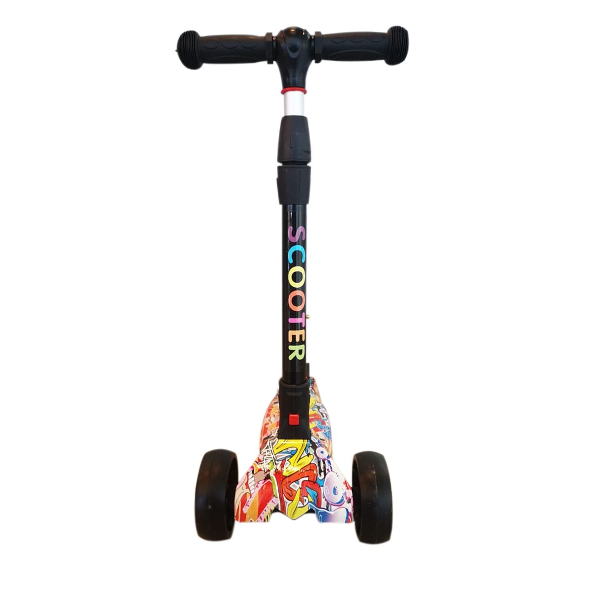 GENERICO - Scooter Aluminio 3 Ruedas Led Diseño - SC