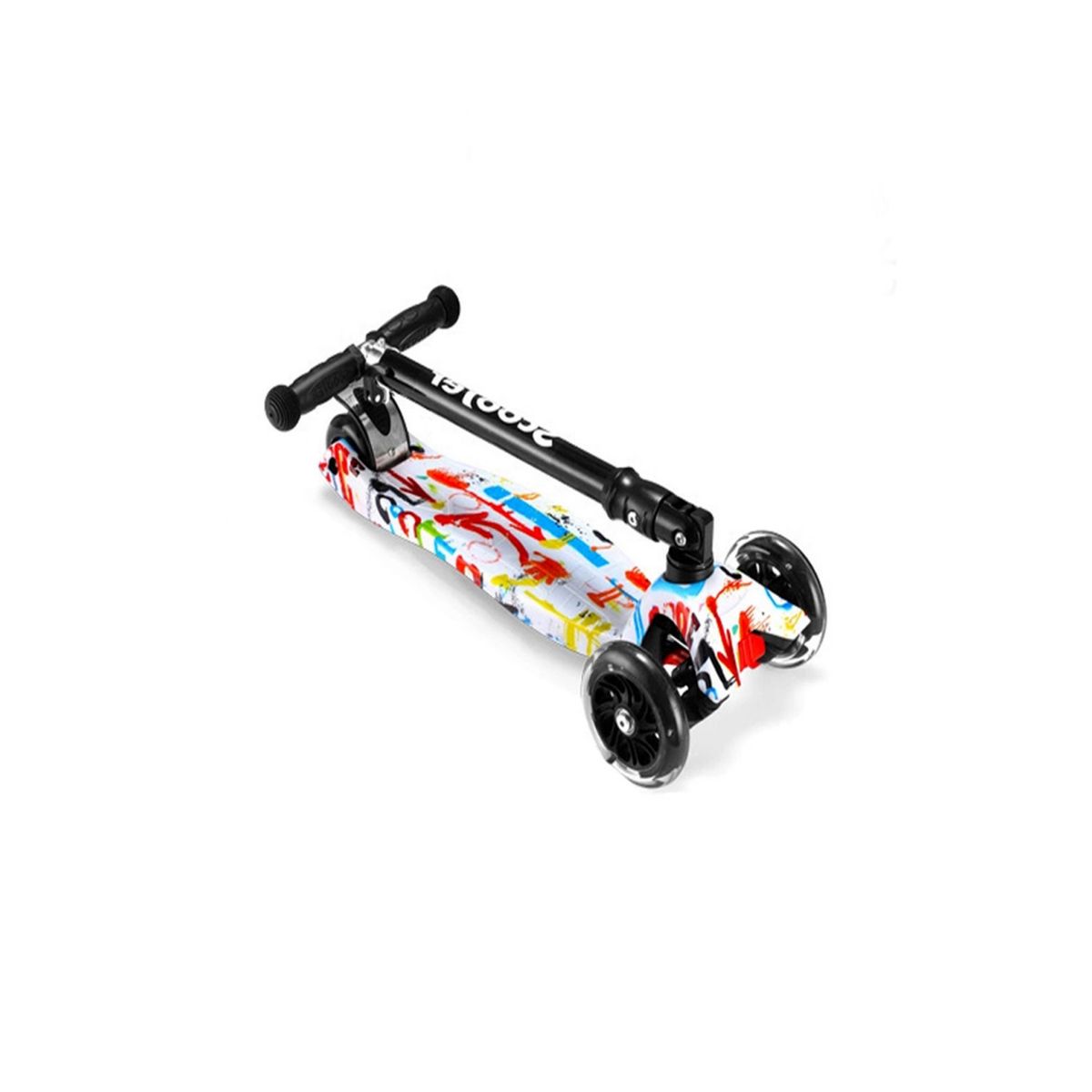 GENERICO - Scooter Led Diseño De 3 Ruedas Aluminio - SC