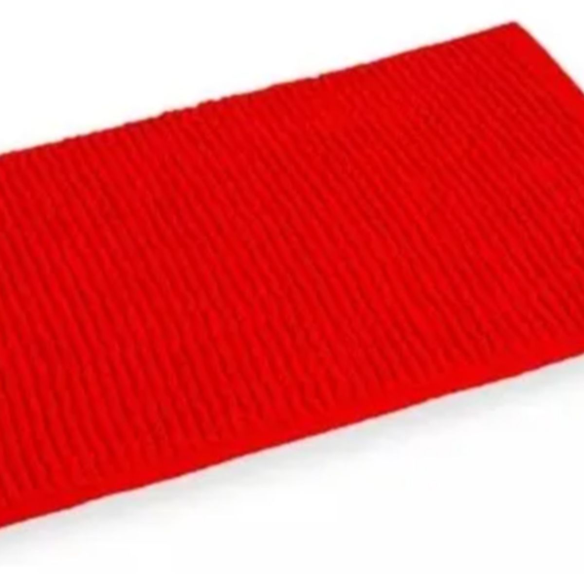 OKAY - Alfombra Limpia Pie De Baño Suave 40×60cm Rojo