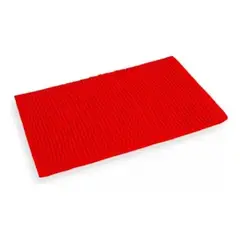 OKAY - Alfombra Limpia Pie De Baño Suave 40×60cm Rojo