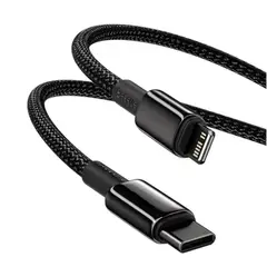 BASEUS - Cable USB-C a iPhone Lightning Tungsten 2 Metros