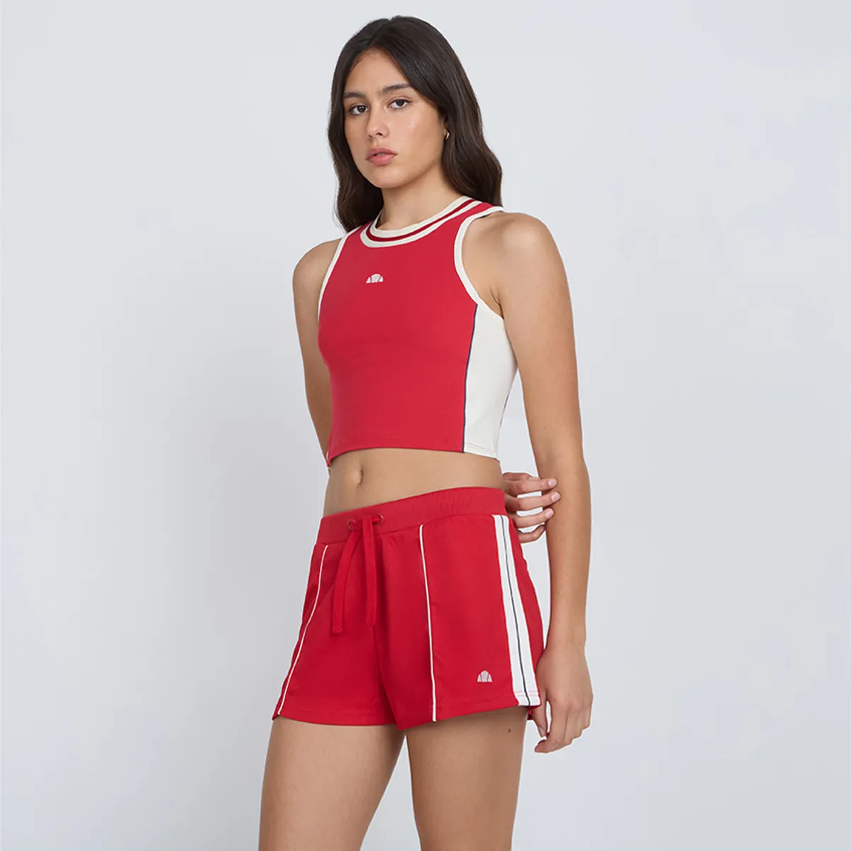 ELLESSE - POLERA MUJER ELLESSE TORA ROJO