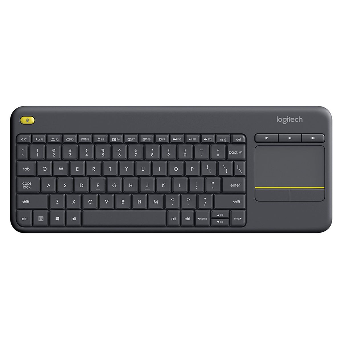 LOGITECH - Teclado Inalámbrico Logitech K400 Plus Open box