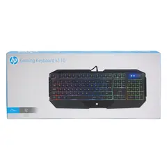 HP - K110 Teclado Multicolor Open box