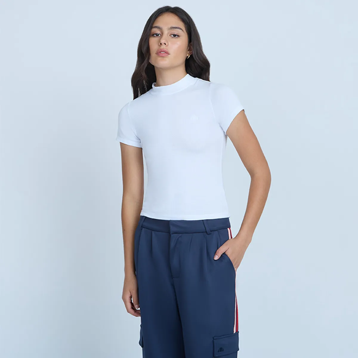 ELLESSE - POLERA MUJER ELLESSE LUPE BLANCO