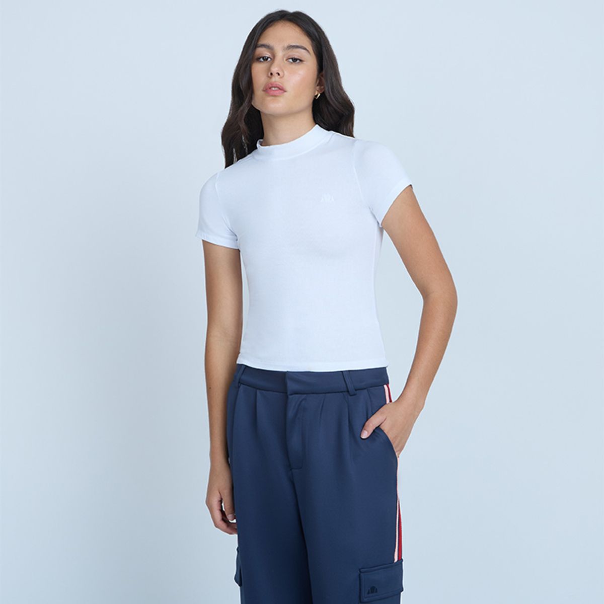 ELLESSE - POLERA MUJER ELLESSE LUPE BLANCO