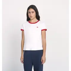 ELLESSE - POLERA MUJER LINDA BLANCO