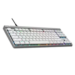 LOGITECH - Teclado Gamer Con Cable G515 Tkl, Blanco Inglés