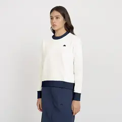 ELLESSE - POLERON MUJER LANA CREMA