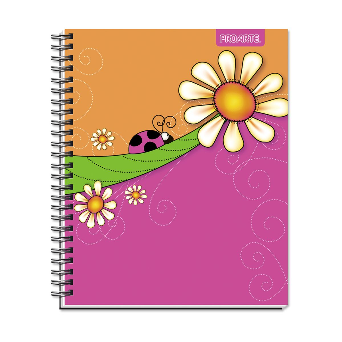 PROARTE - Cuaderno Universitario Paint 100hj 7mm Proarte Surtido