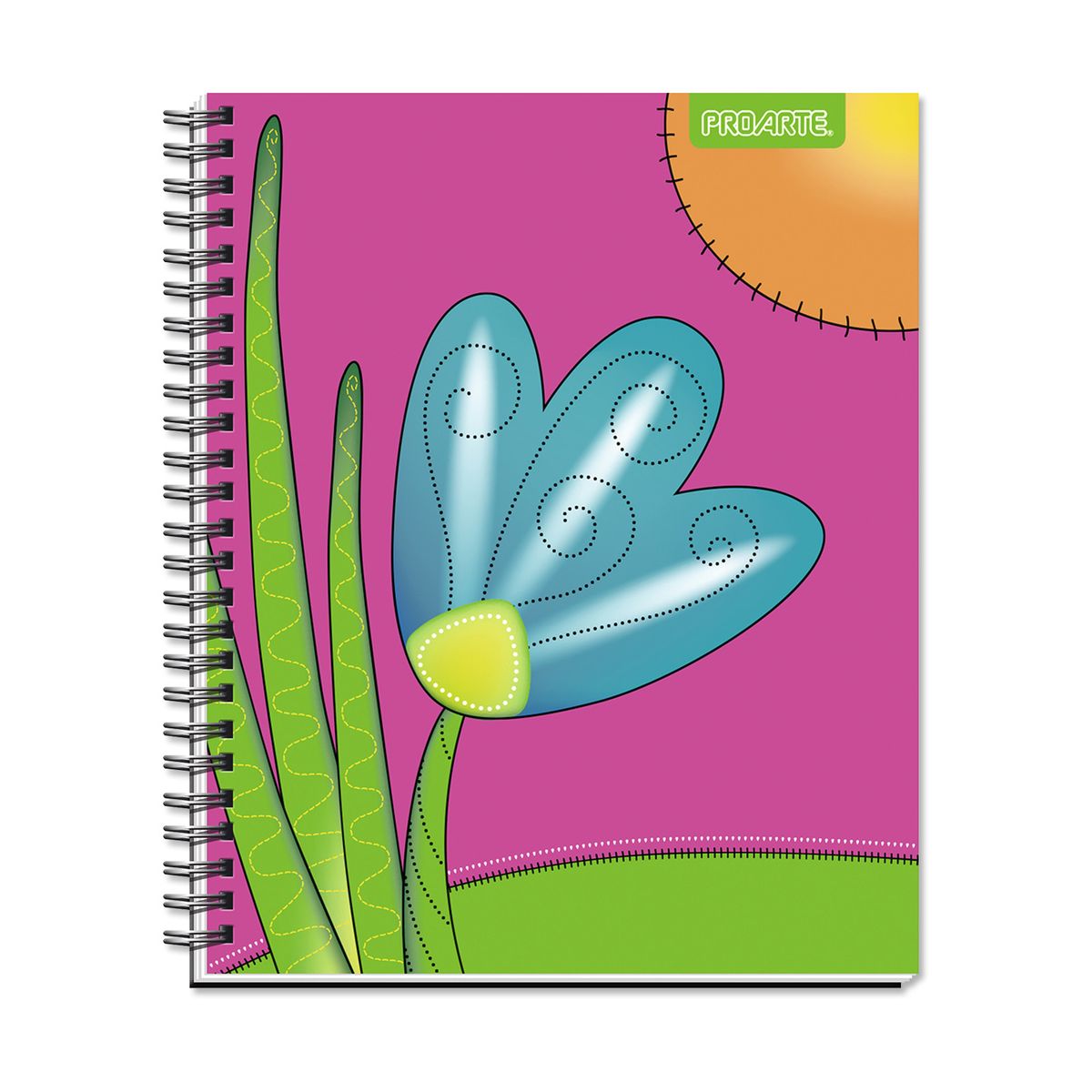 PROARTE - Cuaderno Universitario Paint 100hj 7mm Proarte Surtido