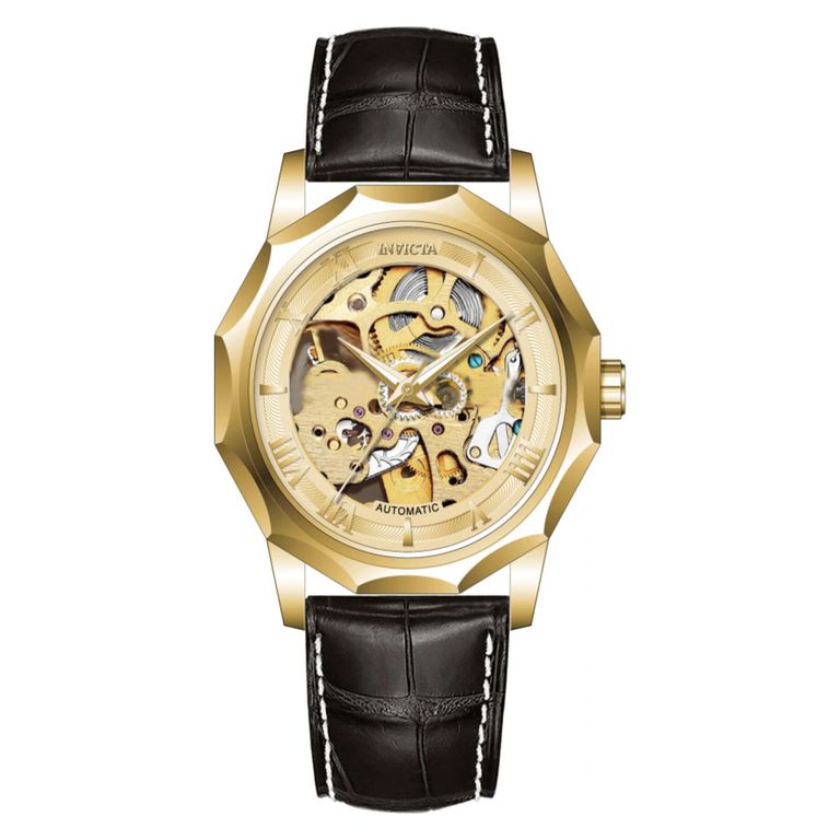 Reloj 69123 Automatico Hombre Dorado TALLA UNICA