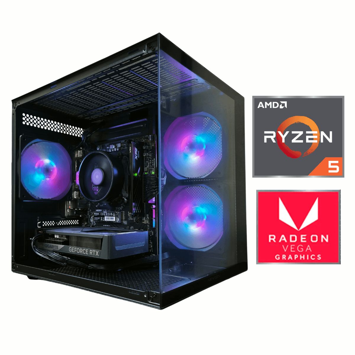 AMD CORP - PC Gamer Ryzen 5 5600G - 16GB - 500GB SSD - Win11