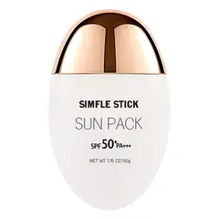 SUN PACK MEDSTYLE - SUN PACK, Protector solar sin color, SPF 50+ PA+++, 50 gr