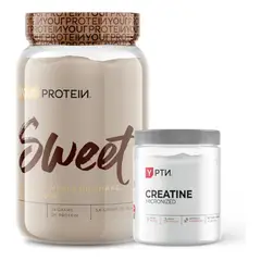 YOUR PROTEIN - Pack Creatina Sin Sabor 300 Gr + Whey 1.32 Kg Vainilla