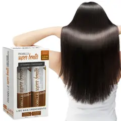 PROBELLE - Shampoo Acondicionador Liso Más Crecimiento 500ml