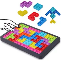 GENERICO - Juego De Bloques Sensoriales Antiestrés 27 Piezas
