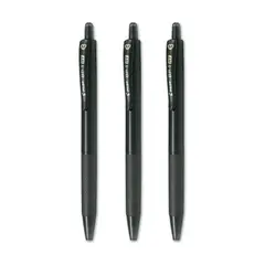 PILOT - Set 3 Lápiz Pasta BP1 RT 10mm Negro