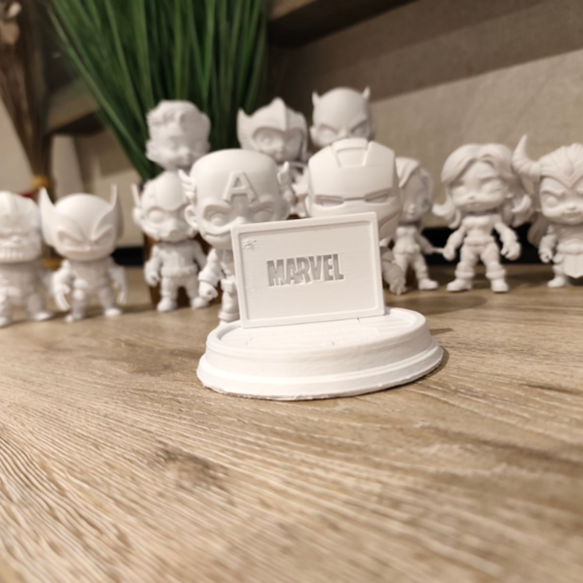 GENERICO - Set completo de superheroes 14 figuras Chibi