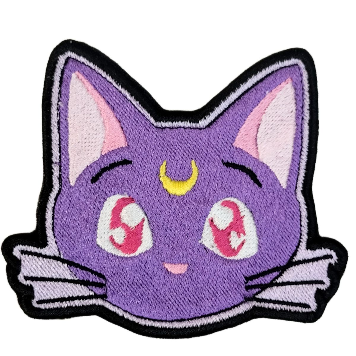 GENERICO - Parche Bordado Termoadhesivo Luna Sailor Moon Fan Art