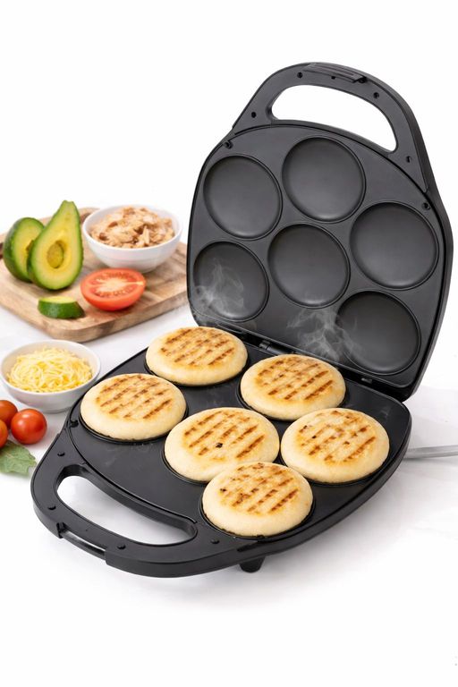 RAF Máquina De Muffins tosty Arepas Mini Panqueques Huevos Pasteles ...