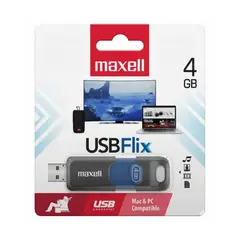 MAXELL - Pendrive USB FLIX 4GB 2.0