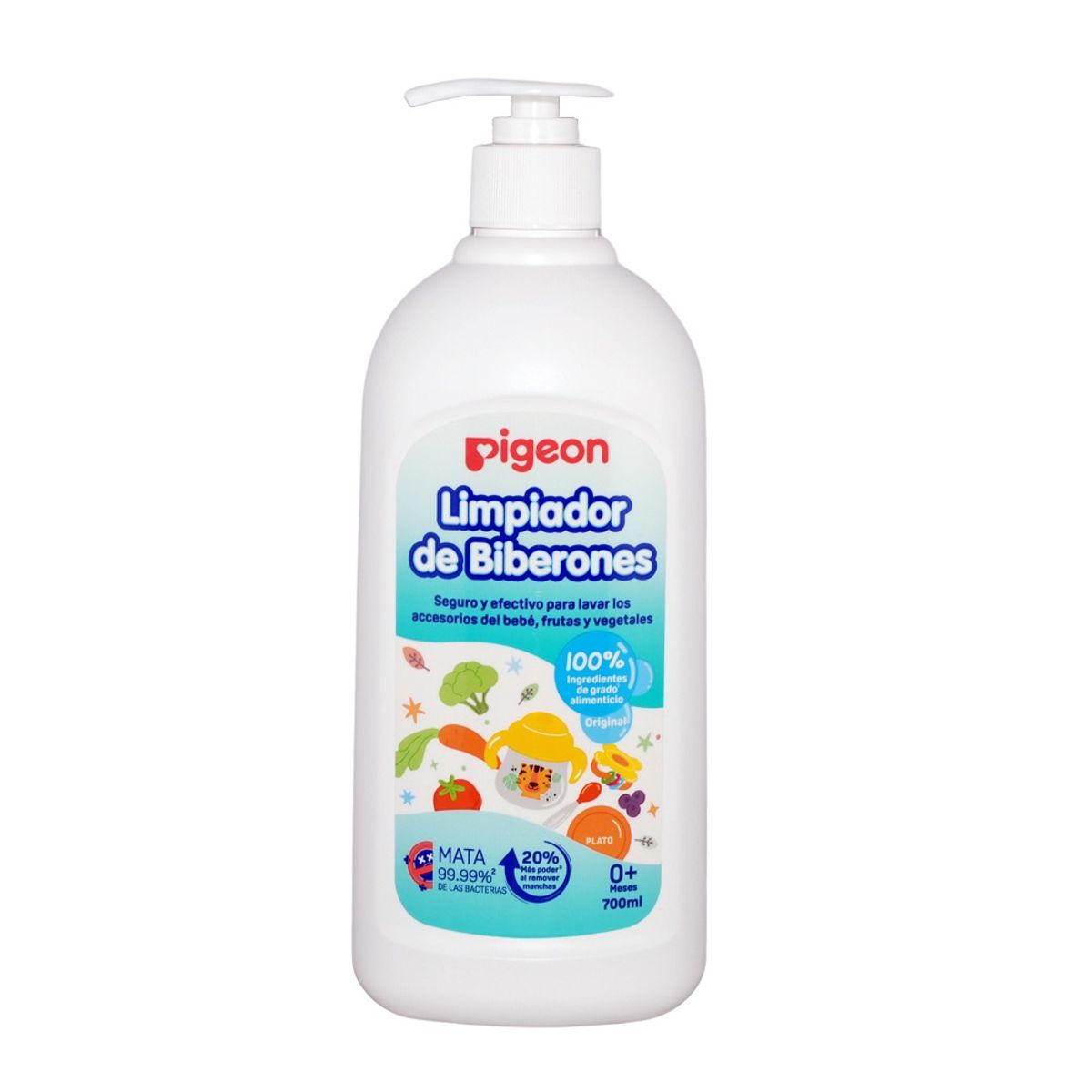 PIGEON - Limpiador Biberones Con Dosificador - 700 Ml