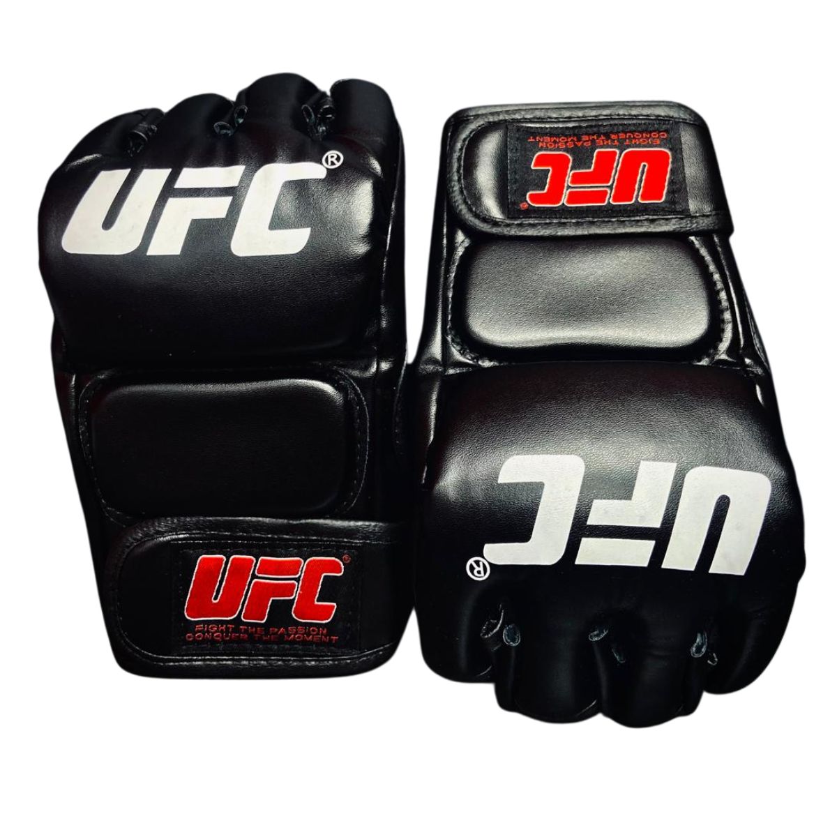 UFC - GUANTES DE  ENTRENAMIENTO MMA UFC NEGRO GUANTILLAS PROFESIONALES
