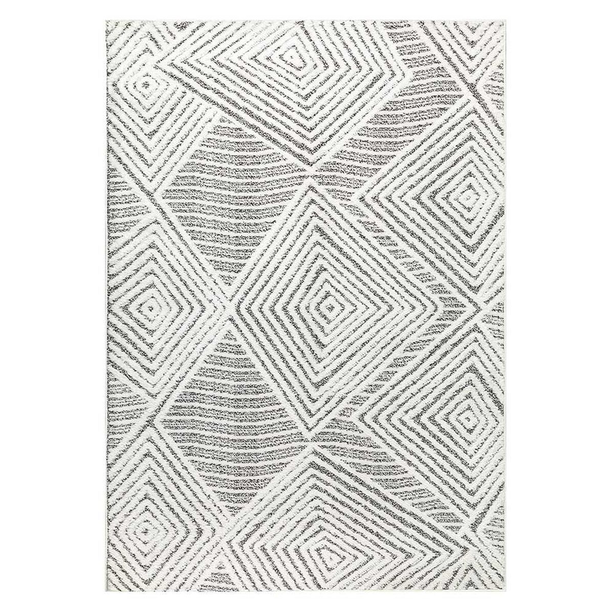 MROTTO - Alfombra Gris 120x180 cm Moderno