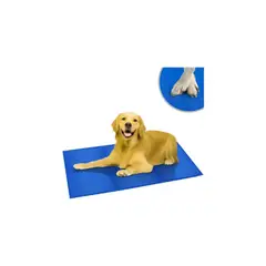 GENERICO - Manta Gel Para Mascotas Frio Refrescante 90x50 Colores Surtidos