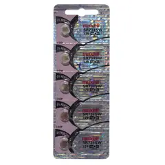 MAXELL - Pack 5 Pilas SR731SW (329) 1.55v Tipo Botón Holograma