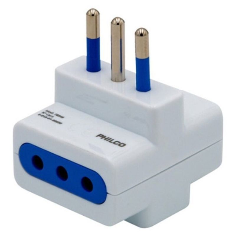 GENERICO - Adaptador Enchufe Triple 250v 10a 1500w