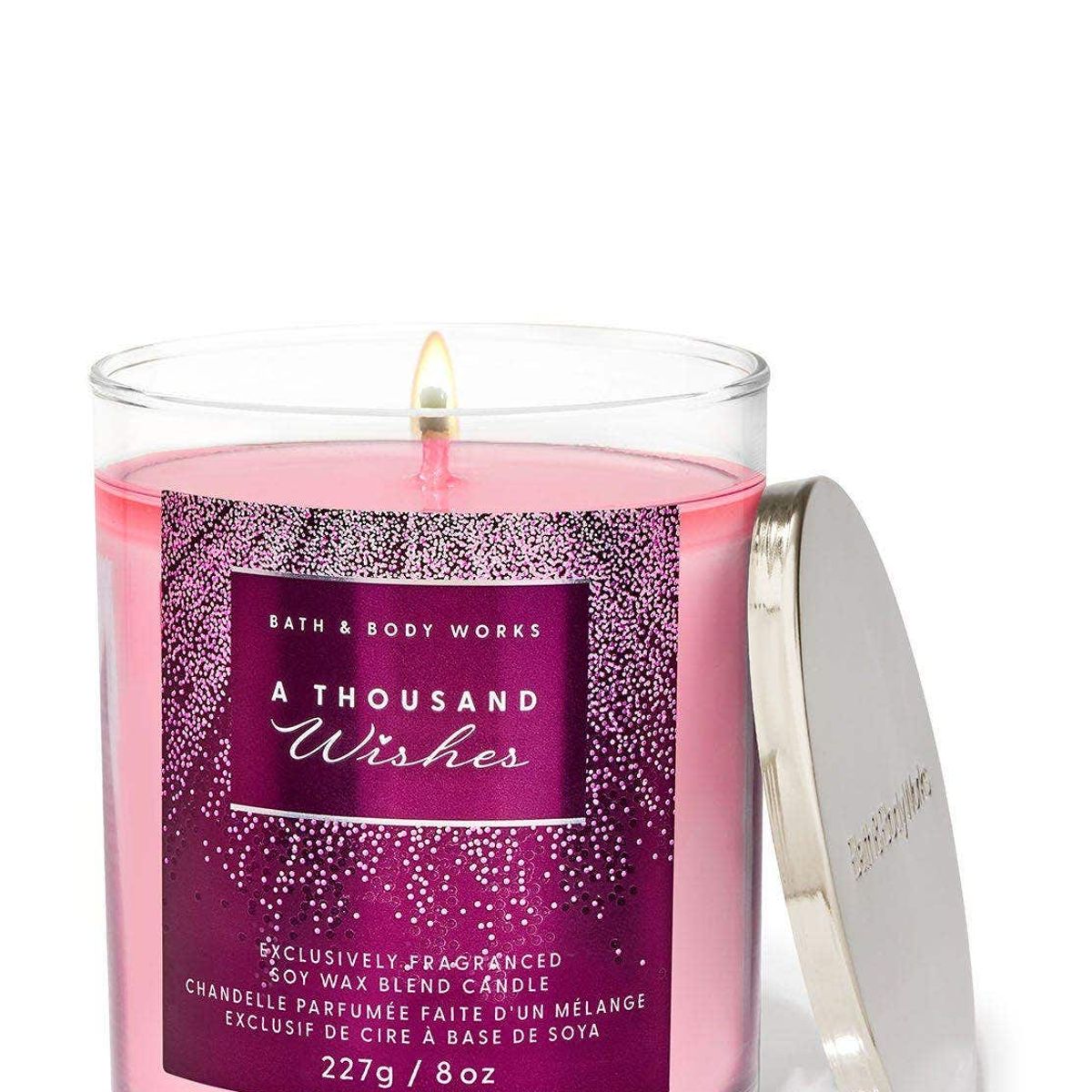 BATH & BODY WORKS - Vela Mediana Bath & Body Works A Thousand Wishes
