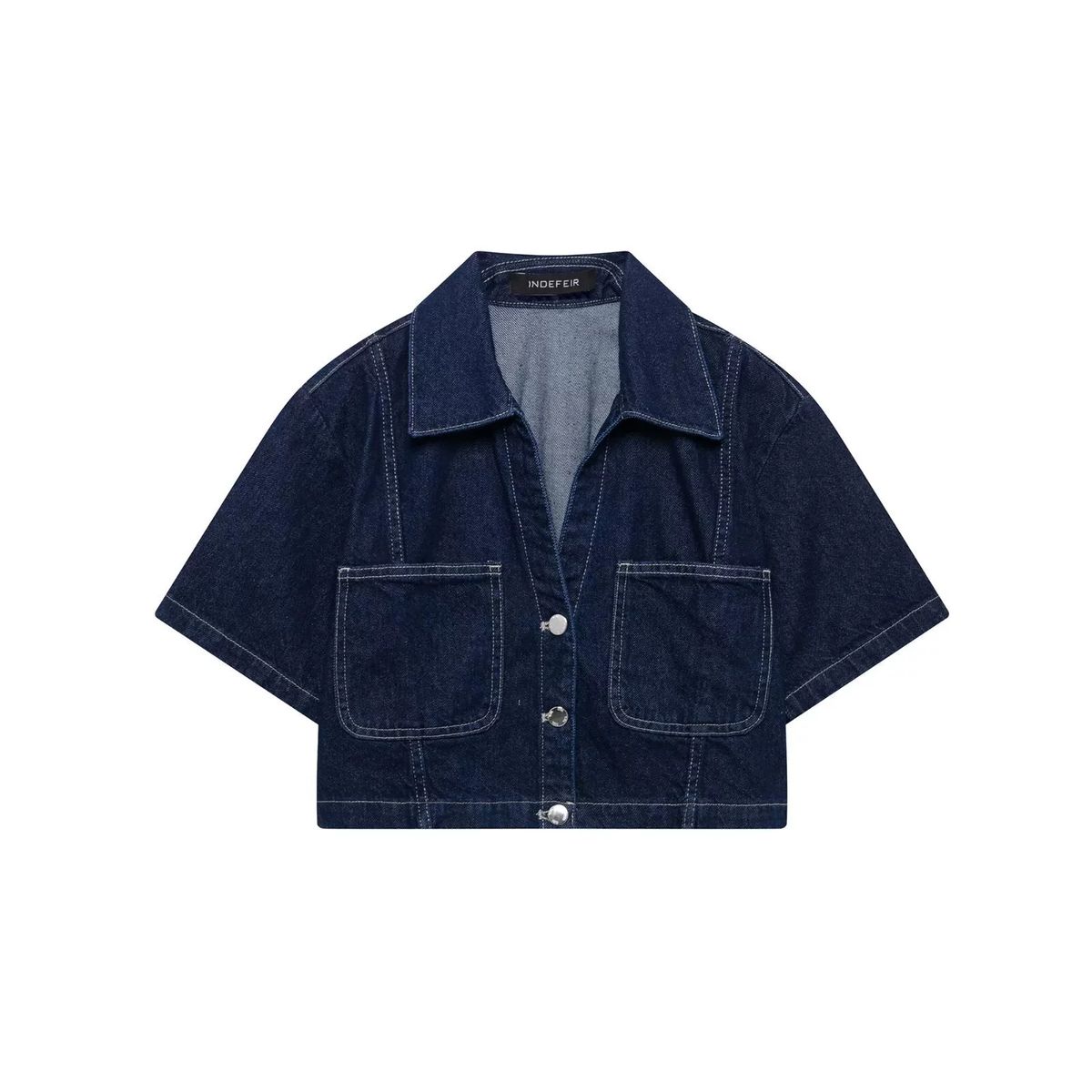 VELVET - Set Demin Zara Azul Marino