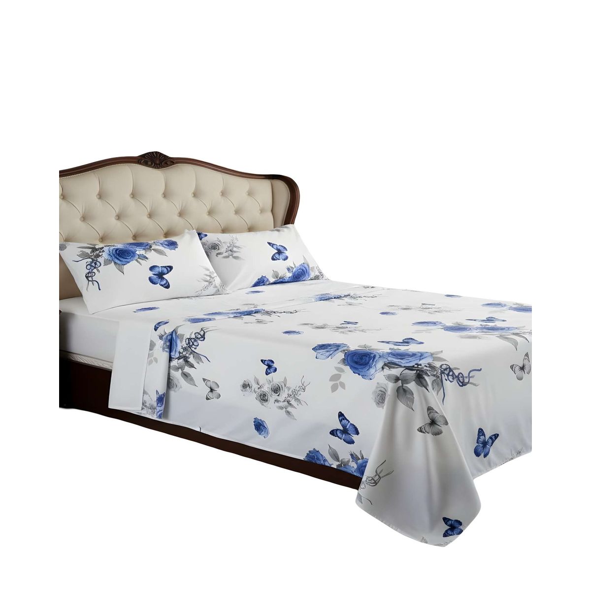 GENERICO - SET DE SABANAS SUAVES 1 PLAZA BLANCO10